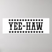 YEE-HAW POSTER (Vorne)
