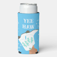 Yee Haw Western Rodeo Cowboy Boots blue