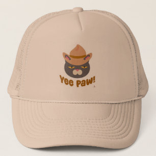 Yee Paw Süße Cowboy-Hut-Land-Spaß-Kunst Truckerkappe