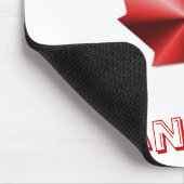 Yeeah Canada Flag Ahornleaf Mousepad (Ecke)
