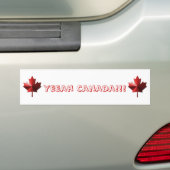 Yeeah Canada Flag Mapfelleaf Autoaufkleber (Auf Auto)