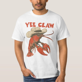 Yeeclaw Western Cowboy Krebs-Kochfest Sommer T-Shirt