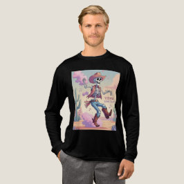 Yeehaw Bone Dust – Kickin’ Up Fun in the Desert! Tri-Blend Shirt