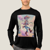 Yeehaw Bone Dust – Kickin’ Up Fun in the Desert! Tri-Blend Shirt (Vorderseite)