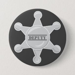 Yeehaw Cowboy Western Birthday Party Button