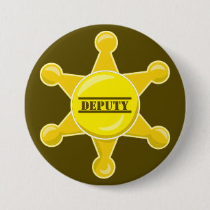 Yeehaw Cowboy Western Birthday Party Button