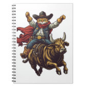 Yeehaw Kitty - Wild West Cat Cowboy Rodeo Notizblock (Vorderseite)