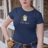 “Yeehaw-lloween!” Funny Cowboy Ghost Halloween Tri-Blend Shirt