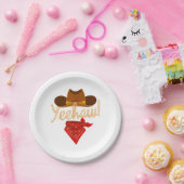 Yeehaw Western Country Howdy Southern Cowboy Yeh H Pappteller (Party)