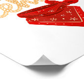 Yeehaw Western Country Howdy Southern Cowboy Yeh H Poster (Ecke)