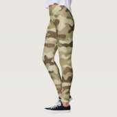 Yeet Army Green Camouflage Leggings (Links)