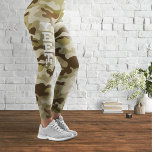 Yeet Army Green Camouflage Leggings<br><div class="desc">Ein elegantes,  strukturiertes Tarnmuster mit dunklem und hellen Oliven als dominanten Farben und einem großen Yeet Logo. Erste Veröffentlichung: 05.01.2023</div>