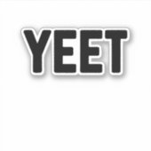 Yeet Aufkleber (Vorderseite)