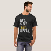 Yeet essen Sleep Wiederholung Funny Meme Slogan Te T-Shirt (Vorne ganz)