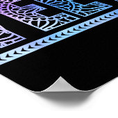 Yeet Funny Slang Quote Humor Meme  Poster (Ecke)