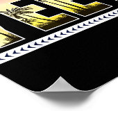 Yeet Funny Slang Quote Humor Meme Poster (Ecke)