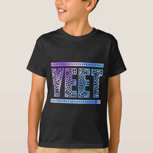 Yeet Funny Slang Quote Humor Meme T-Shirt (Vorderseite)