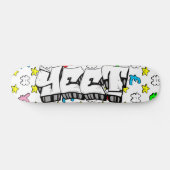 Yeet Graffiti Custom Personalisiert Skateboard (Horizontal)