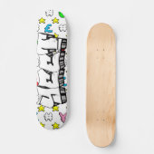 Yeet Graffiti Custom Personalisiert Skateboard (Vorderseite)