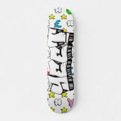 Yeet Graffiti Custom Personalisiert Skateboard (Vorne)