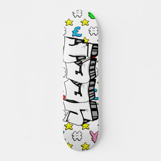 Yeet Graffiti Custom Personalisiert Skateboard (Vorne)