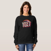 Yeet Meme Lesbian Pride Flag Rainbow Millennium Ge Sweatshirt (Vorne ganz)