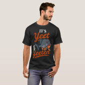 Yeet oder Get Yeeten Piranha Fish Pub T-Shirt (Vorne ganz)
