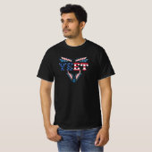 yeet with US flag T-Shirt (Vorne ganz)