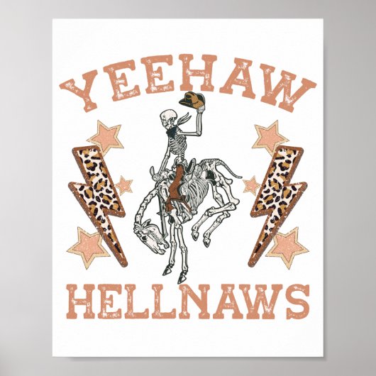 Yehaaw Hellnaws Poster (Vorne)