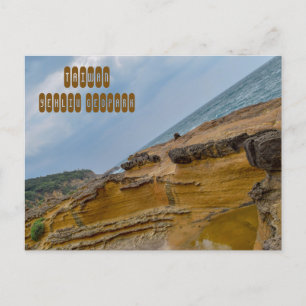Yehliu Geopark in Taiwan Postkarte