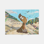 Yehliu Queen's Head Artistic Rug Fleecedecke (Vorderseite (Horizontal))