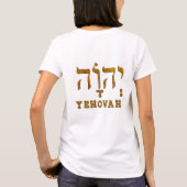 YEHOVAH Women's T - Shirt (Rückseite)