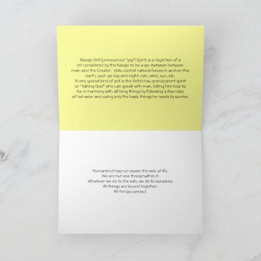 Ye'ii Geist Karte (Innenseite)