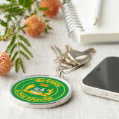 Yekaterinburg-RundEmblem Schlüsselanhänger (Seite)