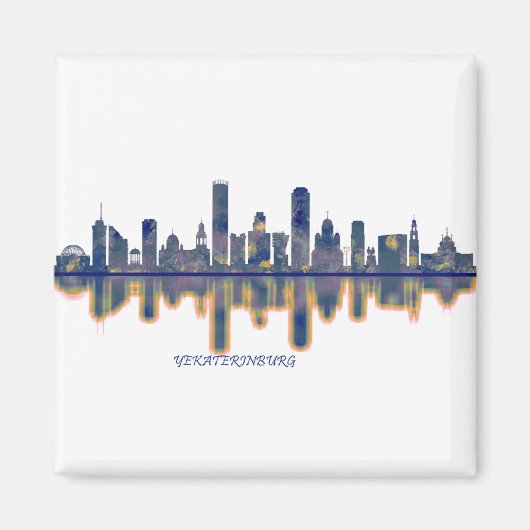 Yekaterinburg Skyline Magnet (Vorne)