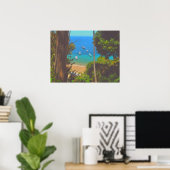 Yelapa 1017 Art Print Poster (Heimbüro)