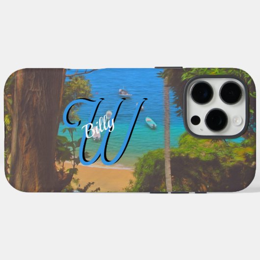 Yelapa 1017 Case-Mate iPhone hülle (Rückseite (Horizontal))