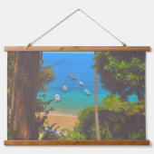 Yelapa 1017 wandteppich mit holzrahmen (Vorne)