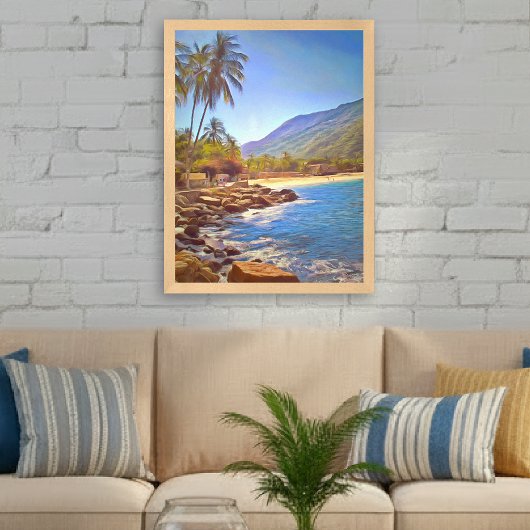 Yelapa Beach 761 Art Print Poster