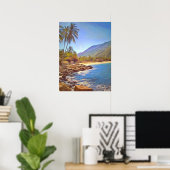 Yelapa Beach 761 Art Print Poster (Heimbüro)