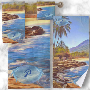 Yelapa Beach 761 Badhandtuch Set