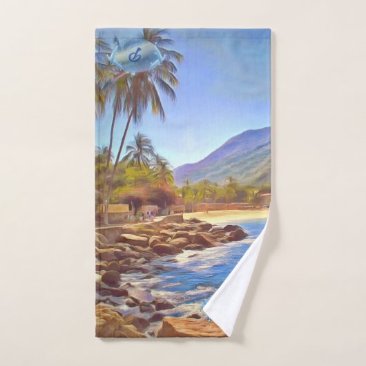 Yelapa Beach 761 Badhandtuch Set (Handtuch)