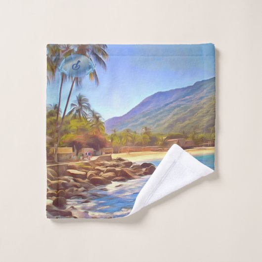 Yelapa Beach 761 Badhandtuch Set (Waschlappen)