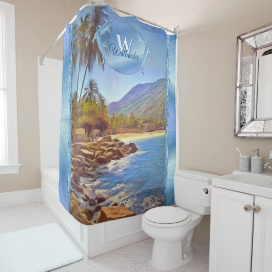 Yelapa Beach 761 Duschvorhang (Beispiel)