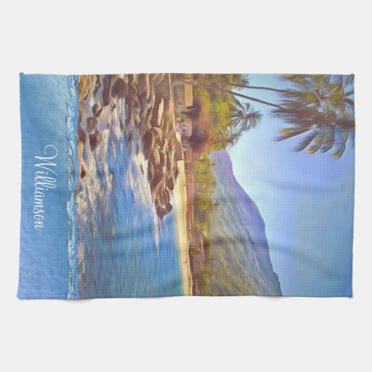 Yelapa Beach 761 Geschirrtuch (Horizontal)