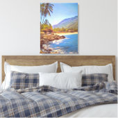 Yelapa Beach 761 Originelle Kunst Leinwanddruck (Insitu (Schlafzimmer))
