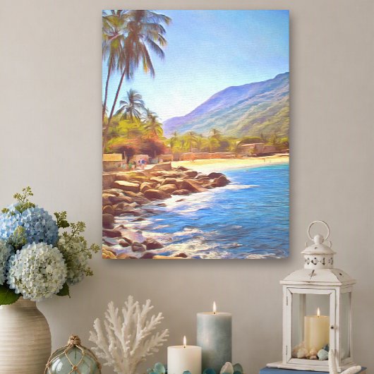 Yelapa Beach 761 Originelle Kunst Leinwanddruck