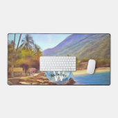 Yelapa Beach 761 Schreibtischunterlage (Tastatur & Maus)