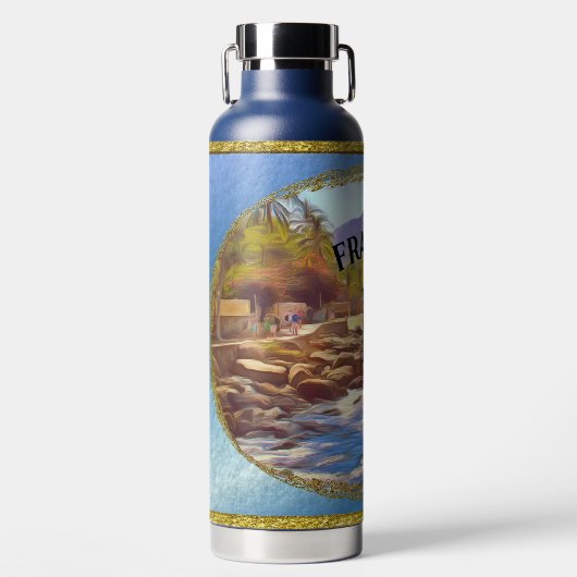 Yelapa Beach 761 Trinkflasche (Vorderseite)