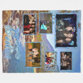 Yelapa Beach Besties 761 Fleecedecke (Vorderseite (Horizontal))